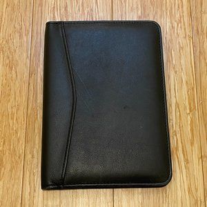 Leather Day Planner Cover - Almost NEW